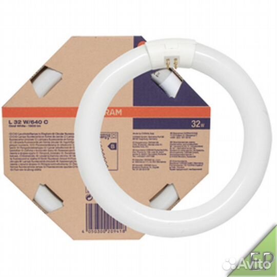 Лампа люминесцентная osram Lumilux C L 840, G10q