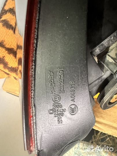 Задний фонарь Porsche Panamera