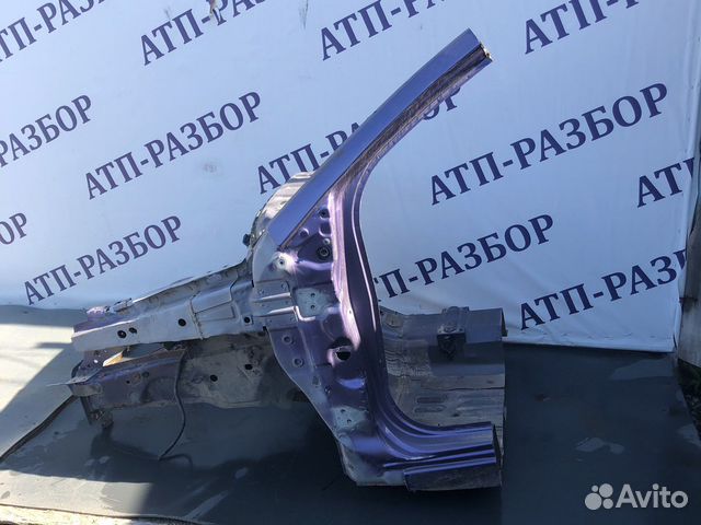 Левая передняя четверть fiesta 2007