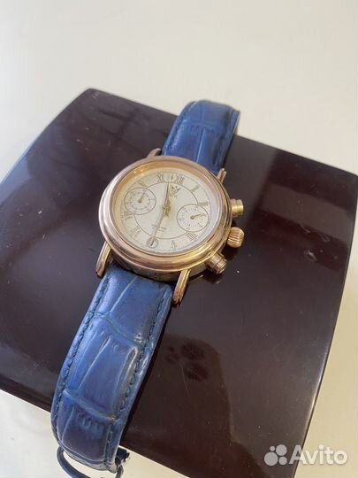 Мужские наручные часы золотые