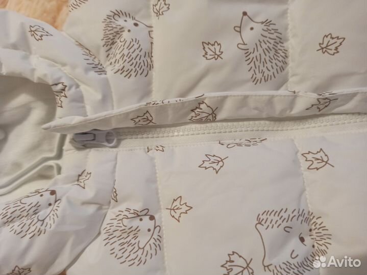 Теплый комбинезон для новорожденного