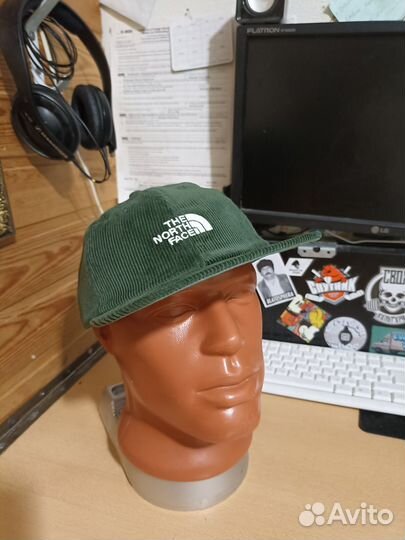 Кепка tnf вельвет новая