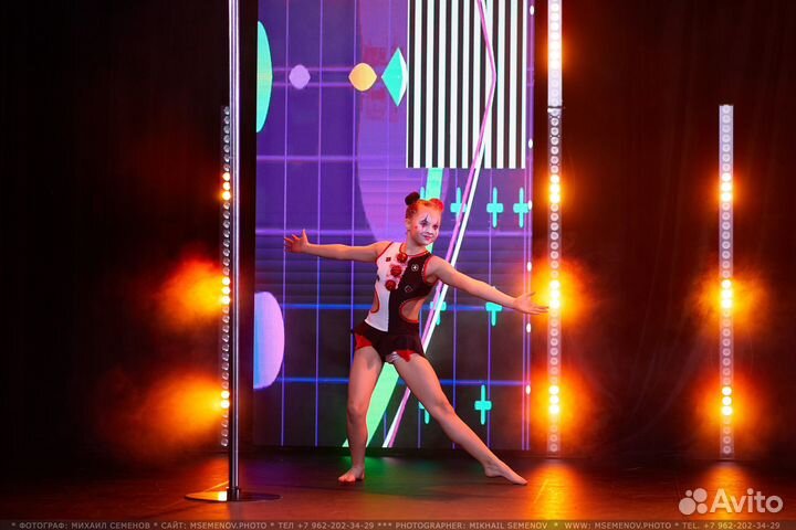 Костюм для выступления на пилоне