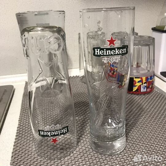 Бокал Heineken (0,5 л.; 0,33л)