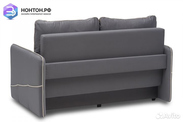 Диван еврокнижка Энерджи темно-серый