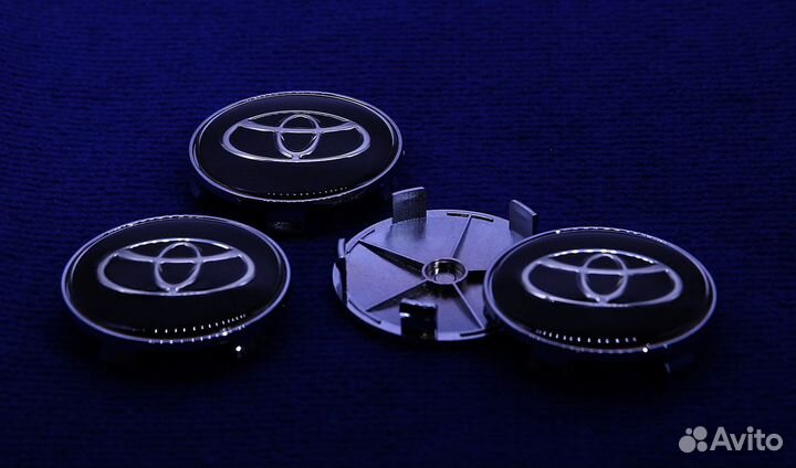 Комплект колпачков Toyota 62,63,65,66,68,74 мм