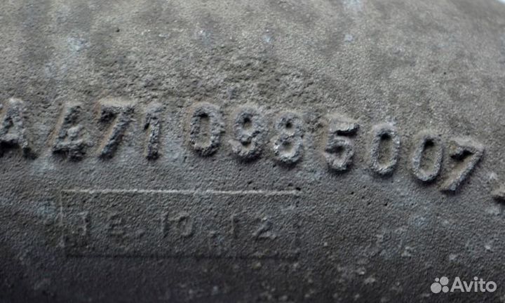 Труба интеркулера mercedes-benz Actros MP4 1842 (0