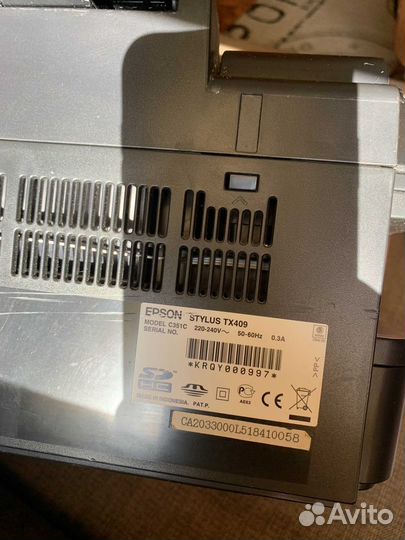 Принтер-мфу Epson Stylus TX409