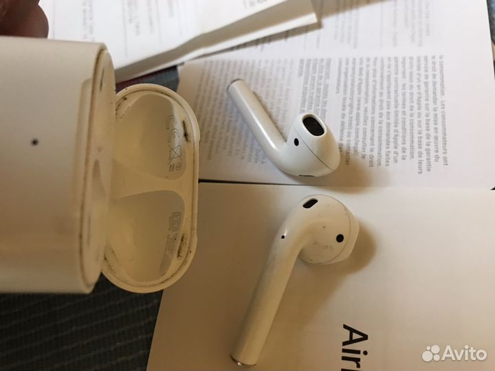 Беспроводные наушники apple airpods 2
