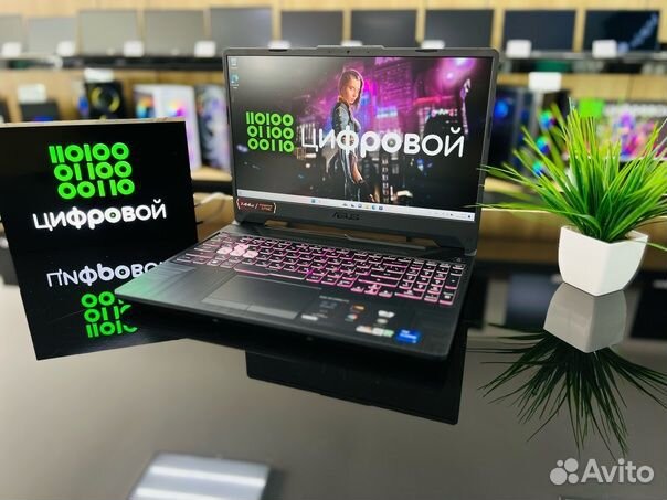 Новый ноутбук Asus TUF/Core i7/RTX 3050/DDR4/SSD