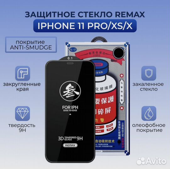 Защитное стекло на iPhone