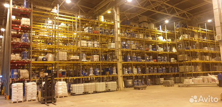 Стеллажи складские грузовые паллетные бу монтаж