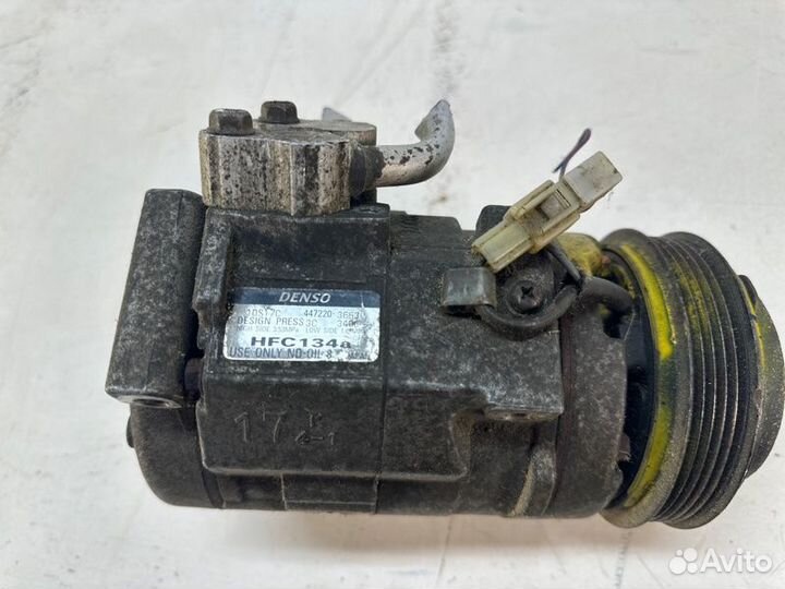Компрессор кондиционера Mazda Mpv LW19F 2001