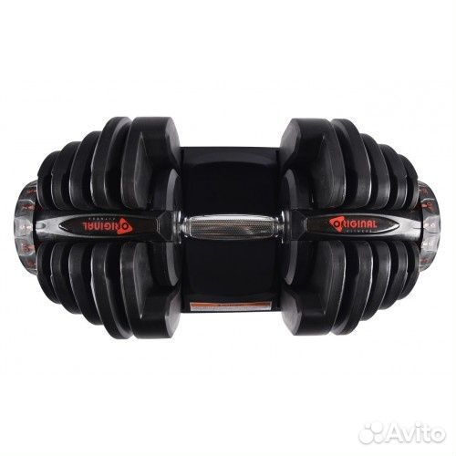Комплект гантелей с подставкой 24 кг Original Fitn