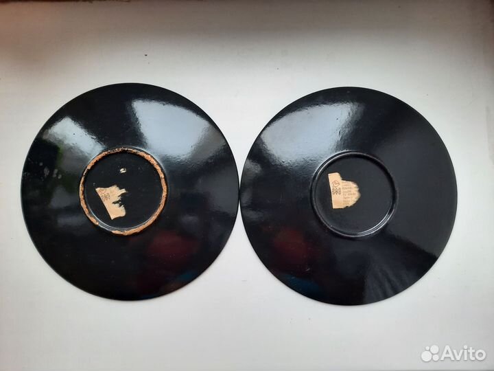 Тарелки-панно Хохлома СССР декоративные