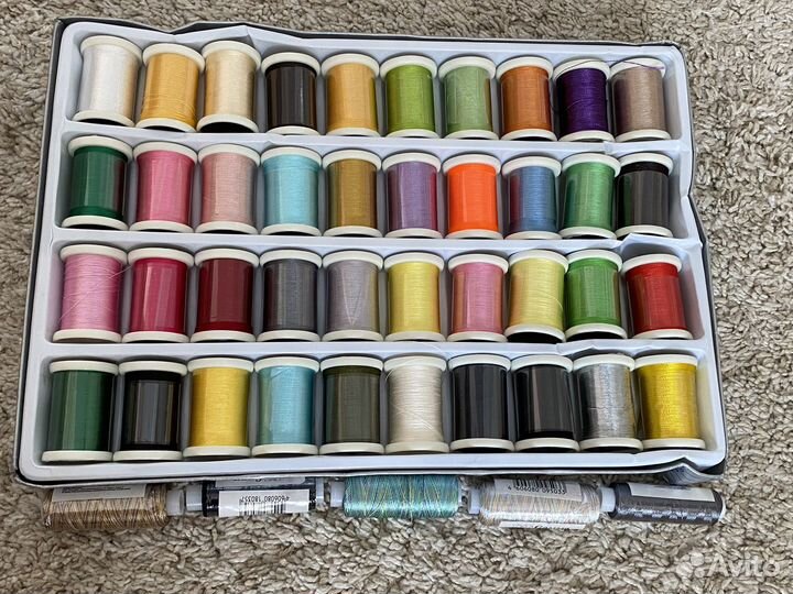 Шелковые нити для вышивки