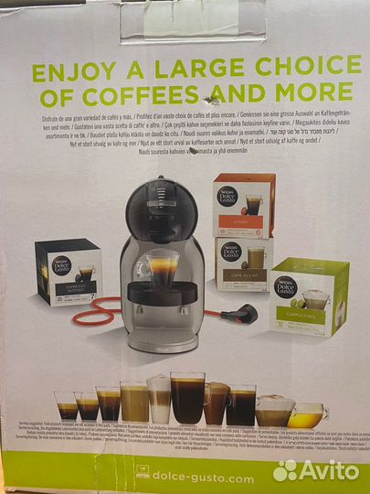 Капсульная кофемашина Dolce gusto новая