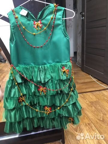 Новогодний костюм елочка 116