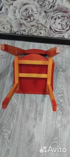 Стульчик детский хохлома
