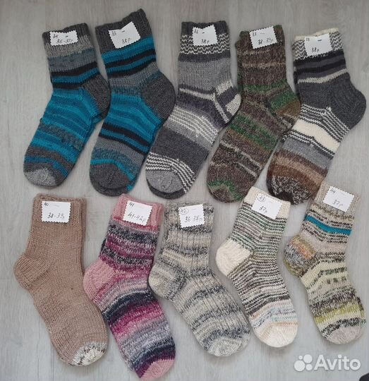 Носки вязаные ручной работы