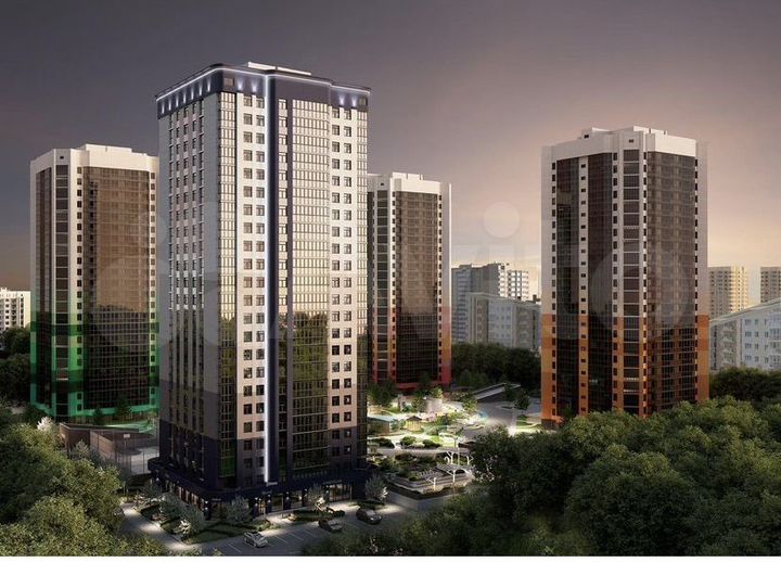 3-к. квартира, 74,4 м², 21/23 эт.