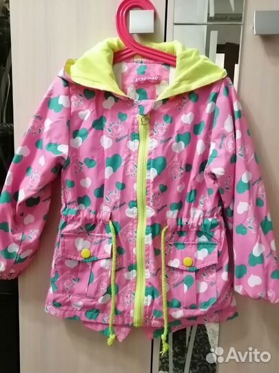 Ветровка для девочки 110