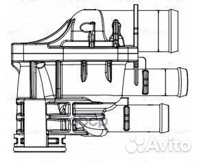 Термостат Ford Kuga II (13) /Focus III (14) 1