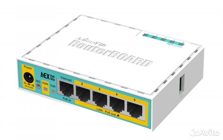 Маршрутизатор Mikrotik hEX PoE lite