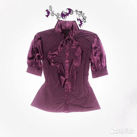 Фиалковая блуза