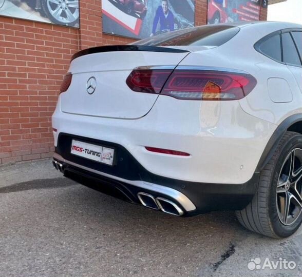 Обвес на Mercedes Benz GLC-Coupe стиль 63 AMG