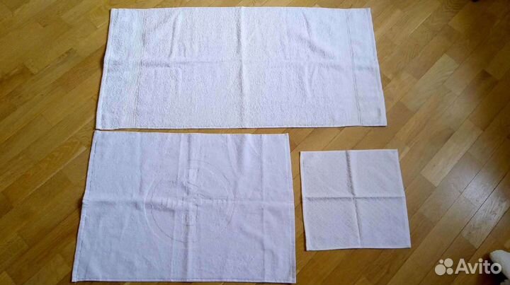 Новые полотенца для рук и для ног 6 шт цена за все