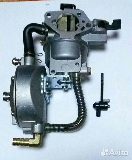 Карбюратор двухтопливный бензин + газ для двигател