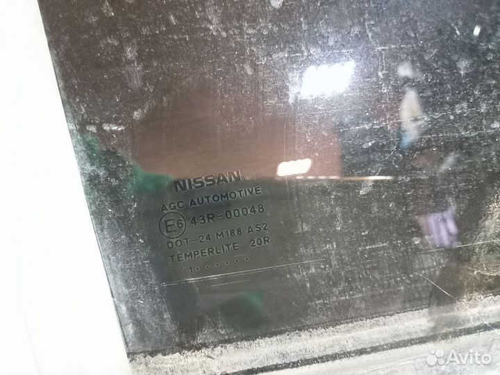 Стекло боковое Nissan Qashqai I рестайлинг (2010—2