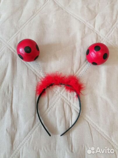 Карнавальный костюм для девочки 116 Божья Коровка