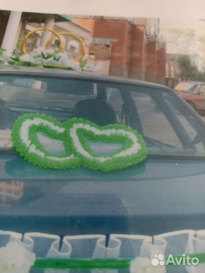 Украшения на свадебное авто