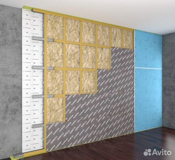 Шумоизоляция квартир, стен, пола, потолка