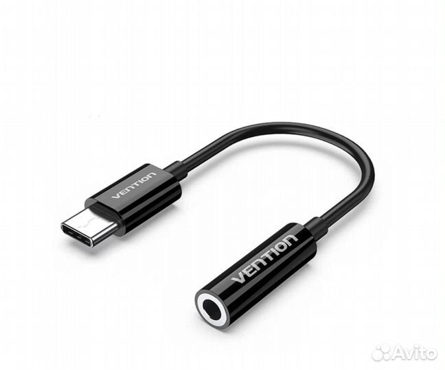 Переходник usb type c на jack 3.5 (ugreen/vention)
