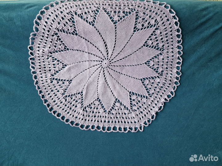 Салфетки на стол круглые