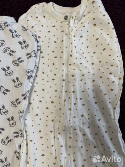 Пеленка кокон для новорожденных