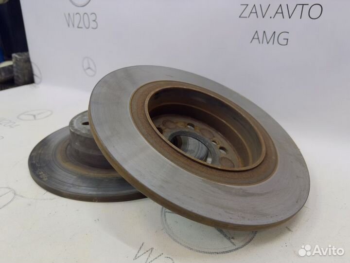 Тормозные диски Mercedes W204 C180