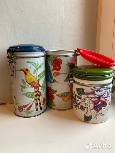 Банки для сыпучих продуктов