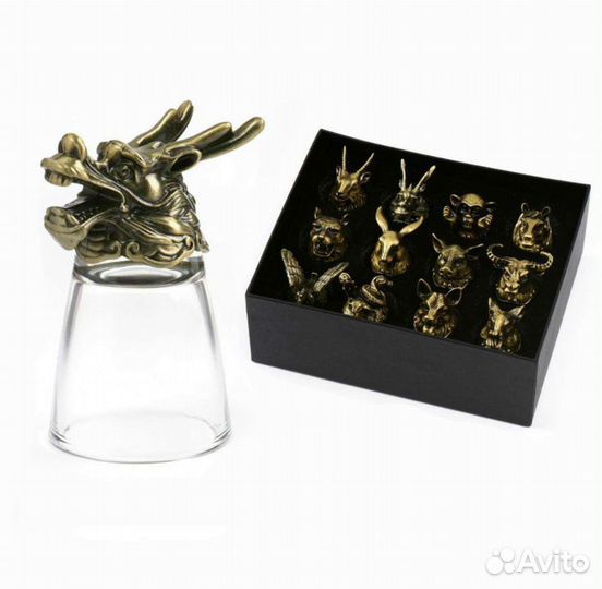 Подарочный набор стопок-перевертышей