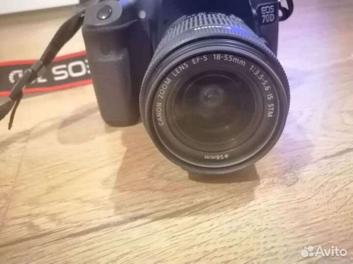 Зеркальный фотоаппарат canon 70D