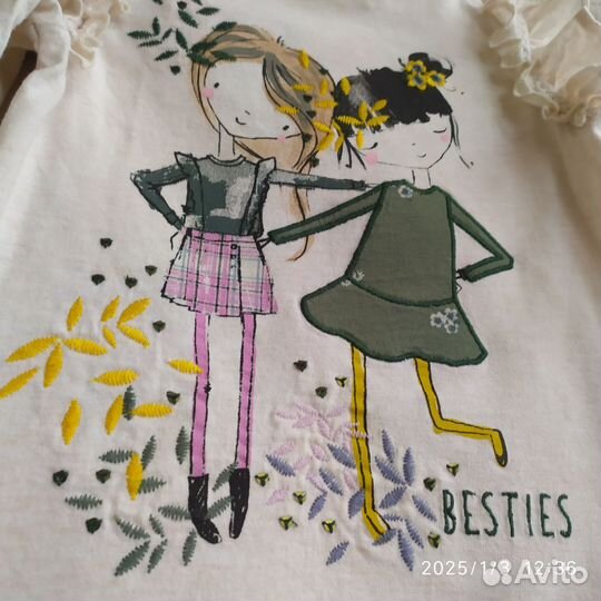 Лонгслив mothercare 104