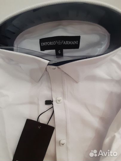 Рубашка белая классическая