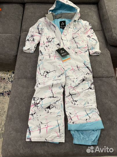 Комбинезон горнолыжный детский новый 100,116, 124