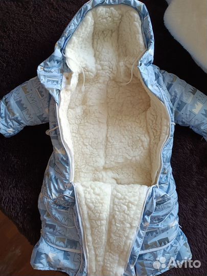 Зимний комбинезон для девочки