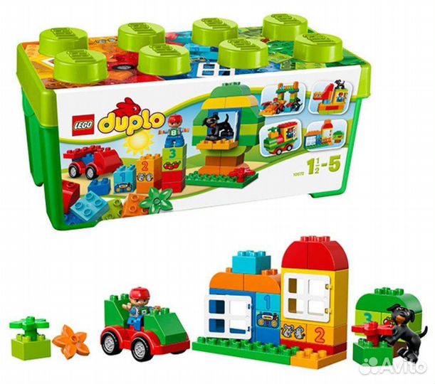 Lego duplo 10572 механик (без контейнера)