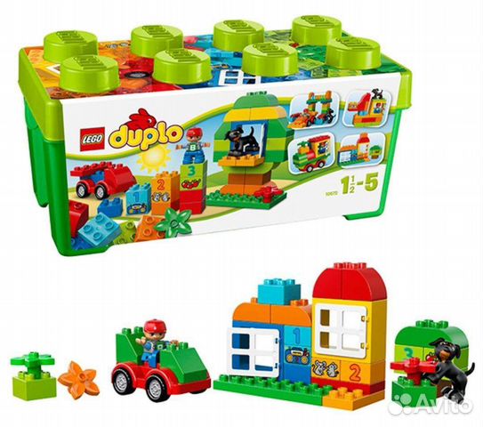 Lego duplo 10572 механик (без контейнера)