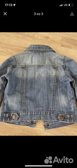 Джинсовка zara 98